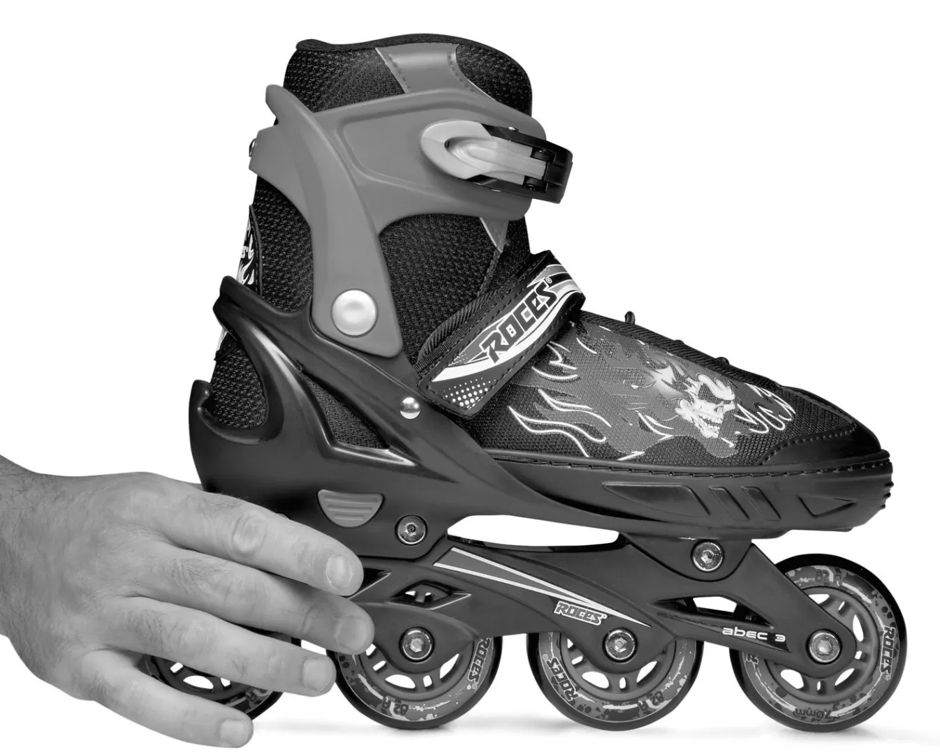 Sale Adjustable Inline Skate For Kids-Mod. Compy 8.0 Girl White-Violet Inline Skates