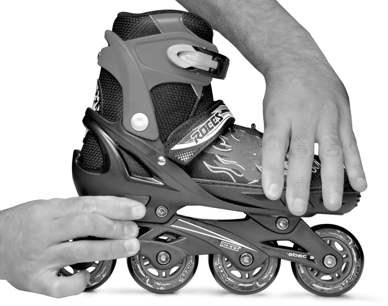 Sale Adjustable Inline Skate For Kids-Mod. Compy 8.0 Girl White-Violet Inline Skates