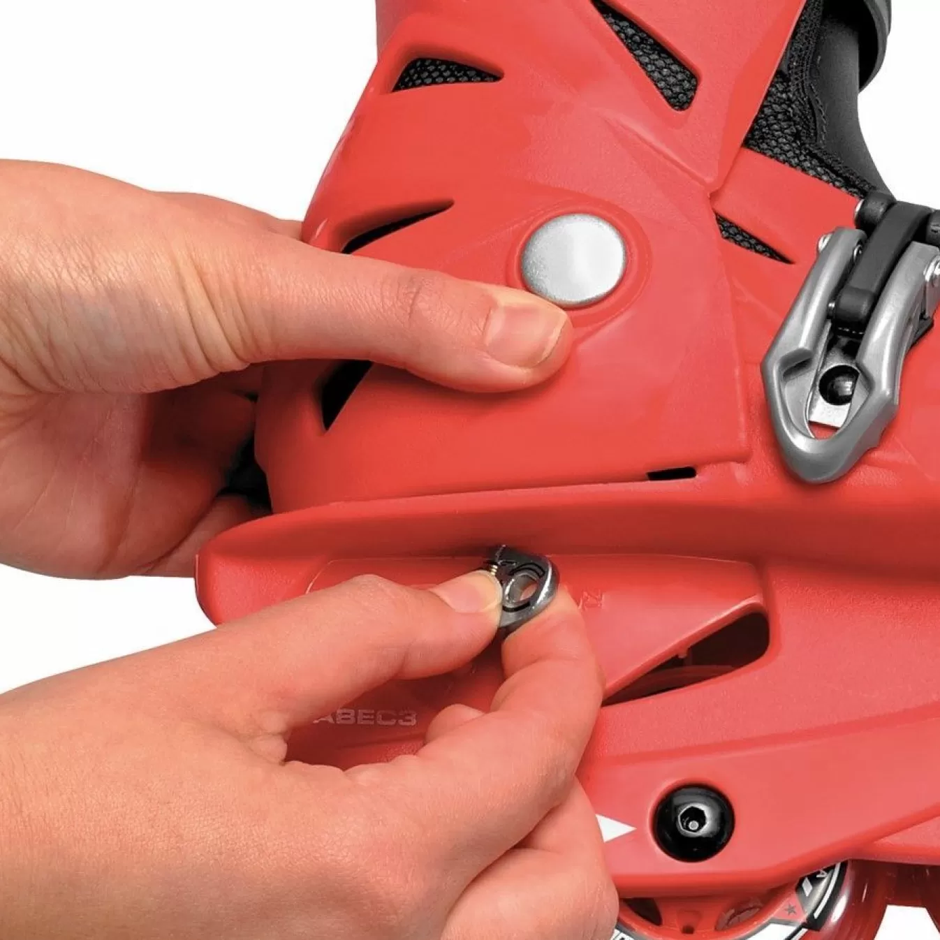 Clearance Adjustable Inline Skate For Kids-Orlando Iii Red Sport Inline Skates
