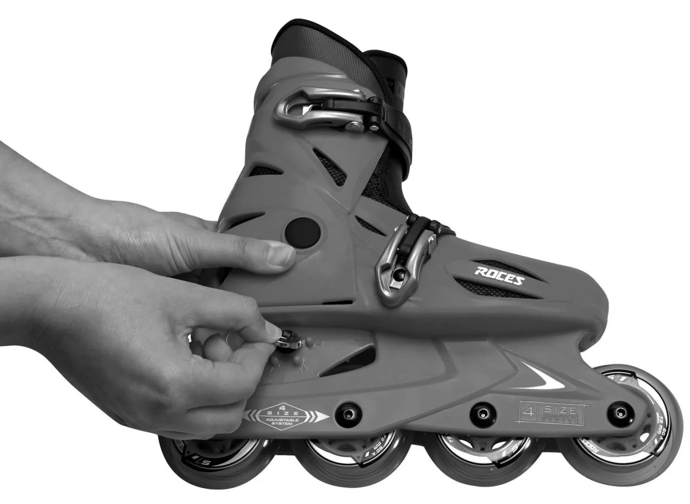 Clearance Adjustable Inline Skate For Kids-Orlando Iii Red Sport Inline Skates