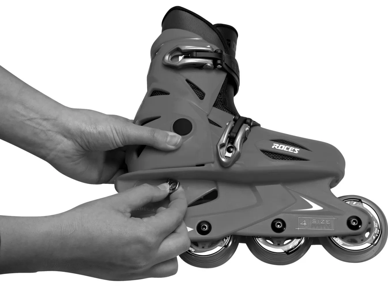 Clearance Adjustable Inline Skate For Kids-Orlando Iii Red Sport Inline Skates