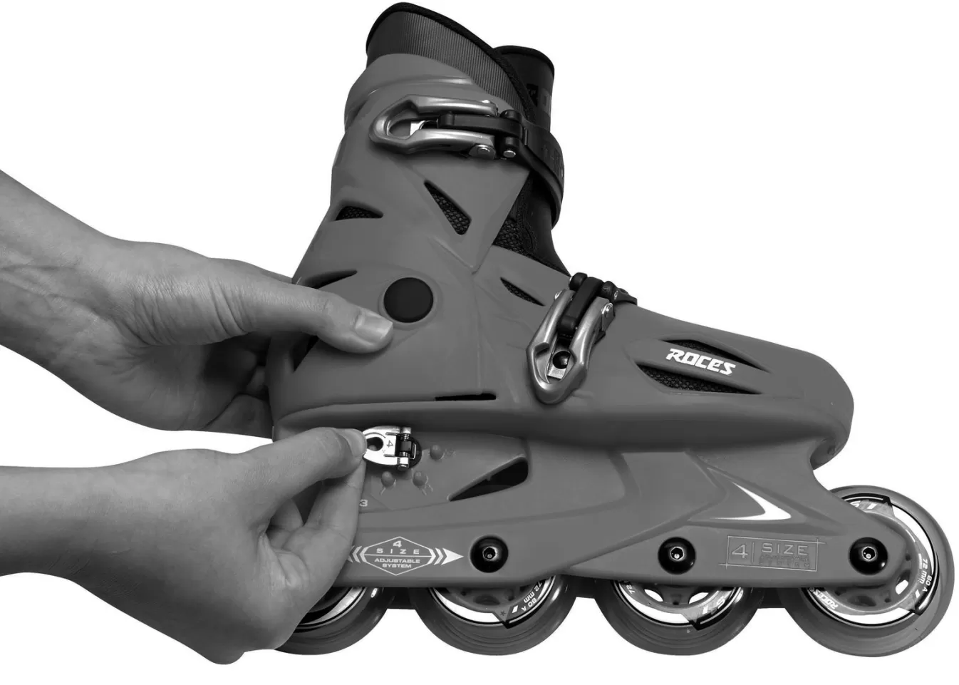 Clearance Adjustable Inline Skate For Kids-Orlando Iii Red Sport Inline Skates